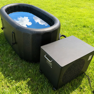 Supermarché en gros 1hp 2 ° C à 42 ° Bain froid pour athlètes, compétitions sportives, club, bain de glace, refroidisseur d'eau, prise US - Product Image 2