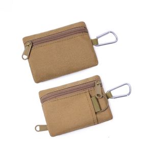 Cinturón Táctico de Lona para Exteriores con Clip, Bolsa de Herramientas Pequeña con Cierre - Product Image 5