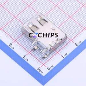 <b>USB</b>-U263-BWS <b>USB</b> <b>Connector</b> Through hole Component (THT) <b>Connector</b> Type-A <b>USB</b> 2.0 Female Side Insert - Product Image 2