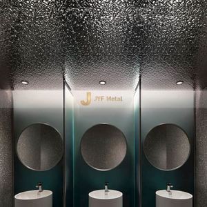 LL09 High Demand 201 Stainless Steel Water Ripple <b>Sheet</b> for Villa Wall <b>Mirror</b> Polished 4x8 ft Stainless Steel Ripple <b>Sheet</b> - Product Image 3