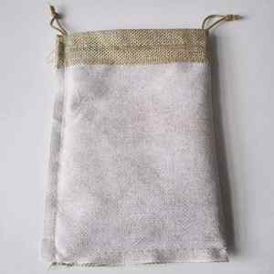 Cheap Coffee Beans Tea Spices Storage Wedding <b>Gifts</b> Recyclable Natural <b>Small</b> Burlap <b>Bag</b> With Drawstring - Product Image 4