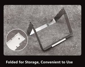 Juego de 6 uds de acero inoxidable para barbacoa Shish Kabob, parrilla plegable y pinchos giratorios para <span class=keywords><strong>Kebab</strong></span>, soporte Universal para barbacoa de estilo Simple - Product Image 4