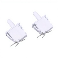 Interrupteur de commande de porte de cabinet de désinfection de réfrigérateur, normalement ouvert, normalement fermé, interrupteur lumineux rétractable 125-250V 16A 220V