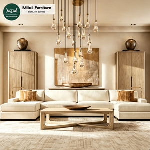 Elegante Divano Sezionale da Interno, Set di Arredamento di Lusso per Soggiorno, Divano Letto Artigianale <span class=keywords><strong>Modena</strong></span> con Braccioli, Ecologico per Hotel - Product Image 1
