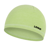 Gorro de calavera con logotipo bordado personalizado, gorro en blanco, gorro duro para bicicleta, gorro con forro para casco, gorros para dormir