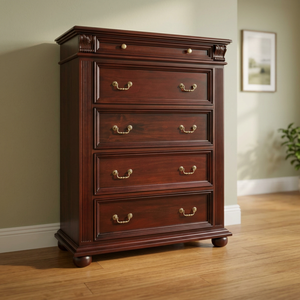 Luxury Classic StyDrawer Chest with Brass Handles for Home Furniture, Bedroom Hotel & Apartment - Product Image 2