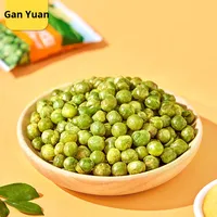 Petits pois originaux aux saveurs de wasabi et d'ail, croustillants, cuits au four, faible teneur en matières grasses, 500 g, emballés individuellement, collations de loisirs pour le bureau