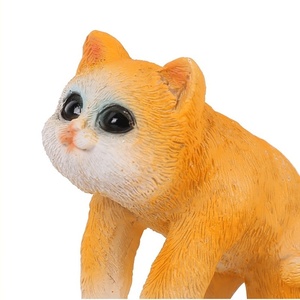 水槽キティオーナメントランピンRpyx-0024リアルなモデリングキティオーナメント水槽かわいい工芸品オーナメント - Product Image 5