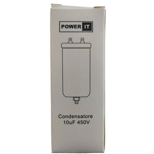 Condensador Electrolítico de Aluminio 10uF 450V Terminal M8 500V 1000h Clase B C EN60252 1 - Product Image 2