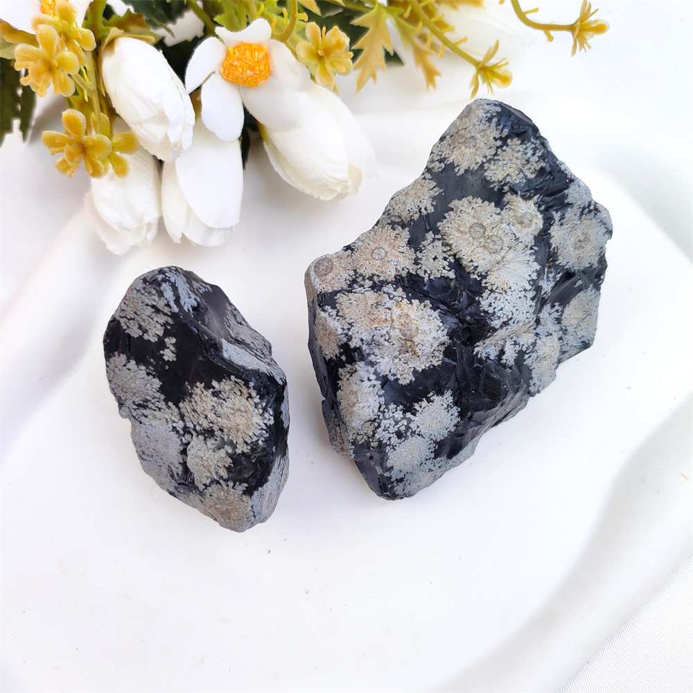 Obsidienne flocon de neige