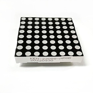 Phổ biến cathode 23088 RGB 5 mét 8x8 Led Dot ma trận hiển thị (60.2x60.2 mét) RGB Red + màu xanh lá cây + màu xanh Houkem-23088-A/brgb - Product Image 4