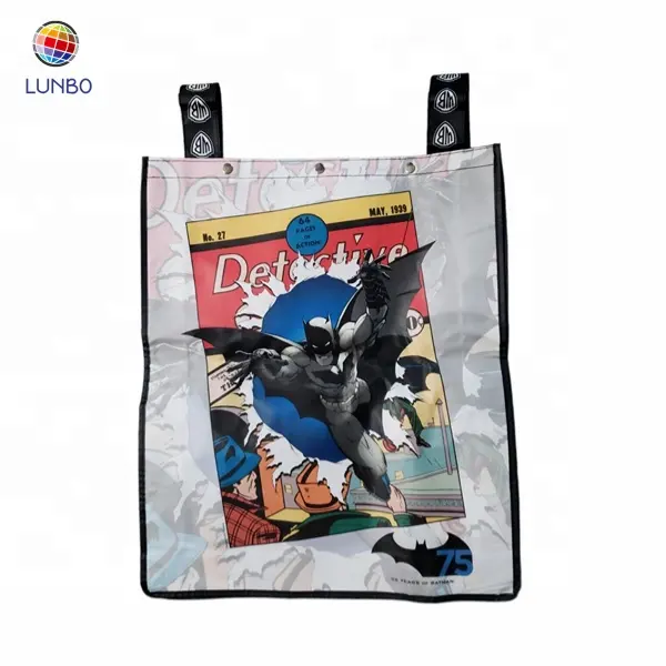 Lead Free Eco Friendly Tote Transfer Signature Swag Messenger Backpack Comic-con Book Non Woven Backpack Bag