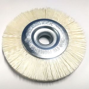 Cepillo Abrasivo de Filamento de Nylon Rojo y Azul de 75 mm para Redondeo de Bordes Industriales y de Bricolaje, Disponible para OEM - Product Image 5