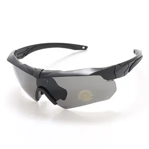 Coussinet nasal en caoutchouc avec logo personnalisé OEM offre spéciale lunettes de protection pour l'extérieur lunettes de soleil lunettes tactiques de sécurité pour le tir