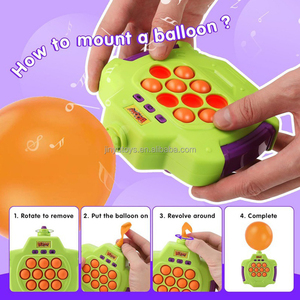 Venta al por mayor Electronic Pop Game Light up Pop Pro Toys Fast Push Puzzle Game Relief Stress Push Games para niños y adultos - Product Image 2