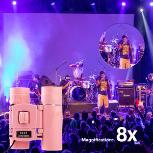 Telescopio de Bolsillo, Mini Binoculares Portátiles para Niños, 8X21 HD, Binoculares Profesionales de Alta Calidad para Exteriores, para Conciertos - Product Image 3