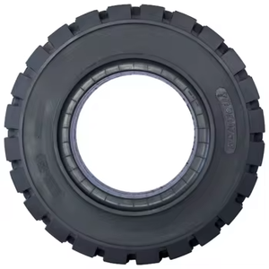 Pneus d'excavatrice solides de qualité supérieure à prix raisonnable, roues tout-terrain durables pour chariot élévateur 8.25-12 avec jante Beadlock - Product Image 1