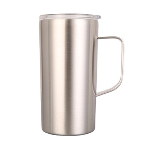 Vente en gros <span class=keywords><strong>de</strong></span> gobelet en acier inoxydable isolé à double paroi <span class=keywords><strong>de</strong></span> 20oz <span class=keywords><strong>chope</strong></span> à bière personnalisée avec poignée - Product Image 5