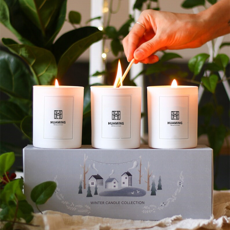 6 Pack Natural Soy Wax Stress