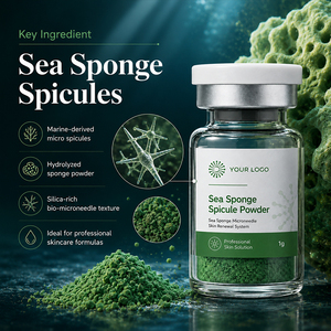 คอลลาเจนเปปไทด์บำรุงผิวที่เสื่อมสภาพยาวนานสนับสนุนฟองน้ำทะเล Microneedle sponule Powder ติดฉลากส่วนตัว - Product Image 3