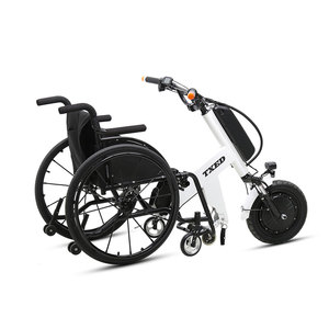 Vélo Électrique de Remorquage pour Fauteuil Roulant avec Support de Personnalisation ODM/OEM, Cadre en Acier 14'', Batterie 48V 10.4Ah, Moteur 500W, E-Tag, Fluide et Confortable - Product Image 2