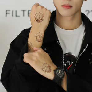 Autocollants Tatouages Temporaires Anime Juice Imperméables Haute Qualité pour Hommes Femmes Longue Durée Réalistes pour le Corps et les Fêtes Dos Main Bras - Product Image 4