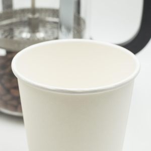 Vasos de Papel Desechables de Doble Pared con Relieve Ondulado de 8oz, 12oz y 16oz, Vasos de Papel Negros para Café Caliente con Tapa y Funda, con Logotipo Personalizado - Product Image 4