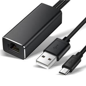 100 professionale Mbps scheda di rete adattatore Micro USB a RJ45 <span class=keywords><strong>convertitore</strong></span> Kit per TV Stick fotocamera per Computer con treccia di schermatura - Product Image 1