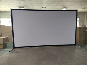 Pantalla de Proyección Plegable <span class=keywords><strong>TELON</strong></span> de 200 Pulgadas 16:9, Blanca, de PVC, con Estuche de Transporte, Plegado Rápido - Product Image 2