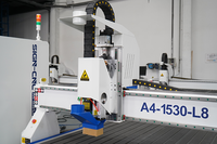Router CNC Automático ATC para Madera, para Taller de Muebles, de Alta Eficiencia, con Cambiador Automático de Herramientas, en Oferta