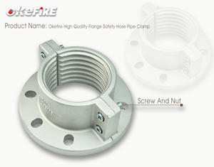 Okefire DN50 alüminyum flanş emniyet hortumu boru kelepçesi - Product Image 5