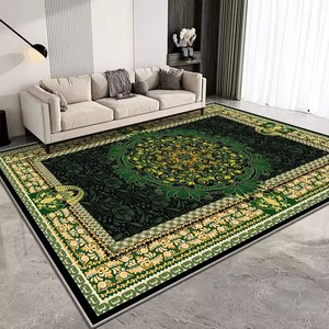 Alfombra <span class=keywords><strong>Persa</strong></span> Verde Más Vendida para Sala de Estar, Alfombras Turcas, Tapete de Piso, Tapetes Persicos, Patrón Flora <span class=keywords><strong>Persa</strong></span> - Product Image 5
