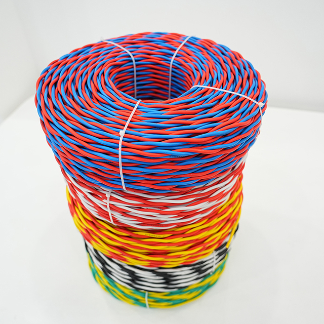 Solid Stranded Copper Indoor Electric Cable Wire Roll Building with PVC Insulation