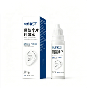 Gotas para los Oídos - Solución Antibacteriana para los Oídos - Bicarbonato de Sodio, Peróxido de Hidrógeno, Ácido Bórico, Alcanfor, Ácido Salicílico - 5 Ingredientes - Product Image 3