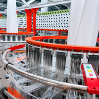 Métier à tisser circulaire entièrement automatique à 6 navettes pour sac tissé en PP Machine de fabrication de sacs de riz en ciment et ligne de production de sacs tissés