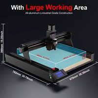 TwoTrees TTC450 - Router CNC 2 en 1 con Grabador Láser, Máquina de Fresado y Corte para Madera, Acrílico, PCB, PVC y Metal