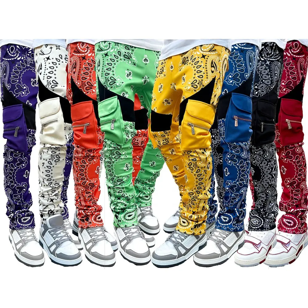 2023 New Hip Hop Joggers Cargo Pants Men Harem Pants Multi-Pocket Man Sweatpants Streetwear Casual Mens Pants S-5XL