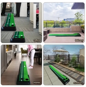 2021 Usine Personnalisée <span class=keywords><strong>En</strong></span> Gros <span class=keywords><strong>Mini</strong></span> <span class=keywords><strong>Golf</strong></span> Putter Intérieur Simulateur <span class=keywords><strong>En</strong></span> Plastique Poussoir Équipement D'exercice - Product Image 4