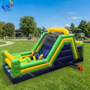 Campo de obstáculos hinchable comercial personalizado parque infantil diversión emocionante para todas las edades castillo inflable perfecto - Product Image 1