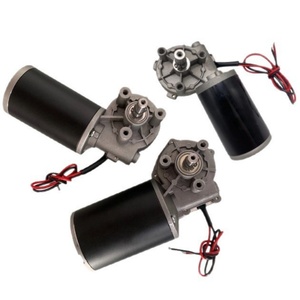 Motor de engranaje helicoidal BLDC DC de 12V 24V 63/76mm 76MM 24V 12V DC de alto torque 4 a 20Nm, motor de engranaje helicoidal de ángulo recto para puerta de garaje - Product Image 1