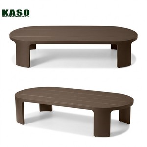 Juego de Sofás de Jardín de Aluminio Fundido Personalizado, Impermeable, Moderno y de Lujo para Hotel, Villa o Patio - Product Image 4