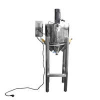 Trémie en acier inoxydable de 5L, 10L, 20L, 30L, 40L, 50L, 80L, 100L, 150L, 200L, 1 tonne pour machine de remplissage et d'emballage, trémie de mélange
