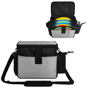 Fly Disk Golf Shoulder Bag Softback Waterproof 21L Below Unisex Outdoor Sport Storage With Zipper Closure And Detachable Strap - Product Image 1