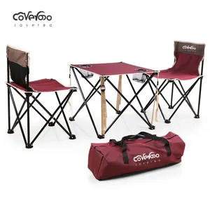 접이식 휴대용 야외 캠핑 비치 의자 테이블 사용자 정의 다기능 조절 알루미늄 정원 피크닉 접이식