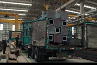 Innovadora Estructura de Acero Pre-fabricada de Gran Envergadura para Almacenes Industriales, Viga de Acero Sólida en Forma de H, Certificación ISO9001