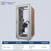 Coolsa — station téléphonique professionnelle préplumée, silencieuse, pour bureau, carnet de notes, mobile, petite chambre étanche, pour enregistrement