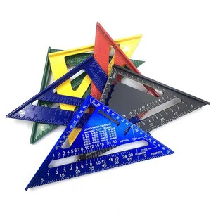 2022 okul kullanımı kolay kırtasiye kaynağı geometrik matematik ölçekli araçları iletki üçgen cetveller öğretim ahşap cetvel seti - Product Image 4