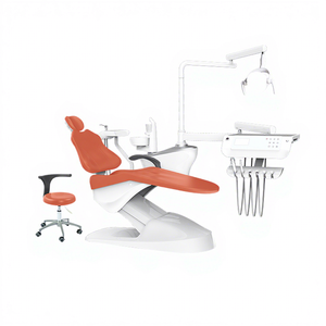 Fauteuil dentaire économique et rentable avec système de levage électrique, coussin confortable pour les interventions quotidiennes du dentiste - Product Image 1