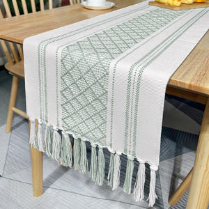 <span class=keywords><strong>Camino</strong></span> <span class=keywords><strong>de</strong></span> <span class=keywords><strong>mesa</strong></span> <span class=keywords><strong>de</strong></span> lino y algodón <span class=keywords><strong>de</strong></span> lujo, decoración <span class=keywords><strong>de</strong></span> diseño delicado, caminos <span class=keywords><strong>de</strong></span> <span class=keywords><strong>mesa</strong></span> <span class=keywords><strong>de</strong></span> comedor con borla, Jacquard, banquete <span class=keywords><strong>de</strong></span> boda - Product Image 6