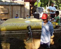 Tanque de agua de almohada de PVC reutilizable y plegable, vejiga de agua no potable para extinción de incendios - Product Image 6